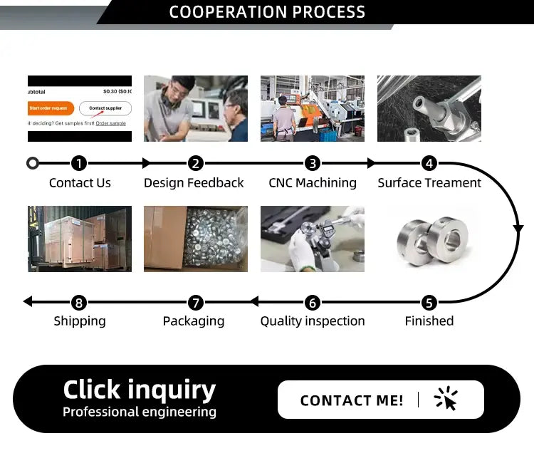 Precision CNC Machined Milled Turned Metal Parts